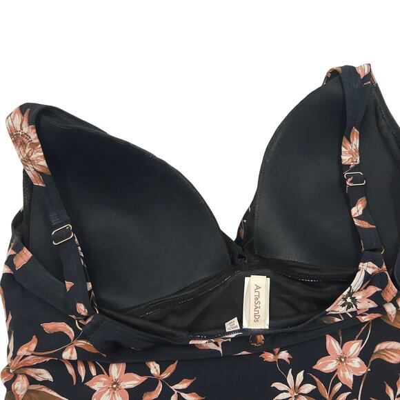 Artesands Delacroix Women Floral Multi Fit Cup Swim Tankini Top Plus Size US 20 - Picture 7 of 9